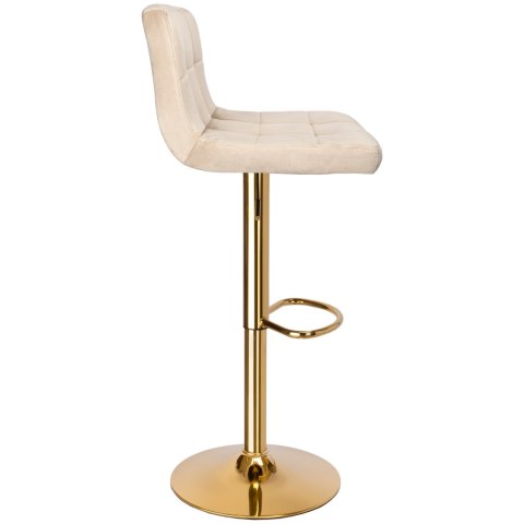 Hoker barowy Arako Gold beżowy Velvet Hoker barowy Arako Gold beżowy Velvet