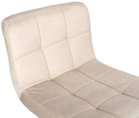 Hoker barowy Arako Gold beżowy Velvet Hoker barowy Arako Gold beżowy Velvet