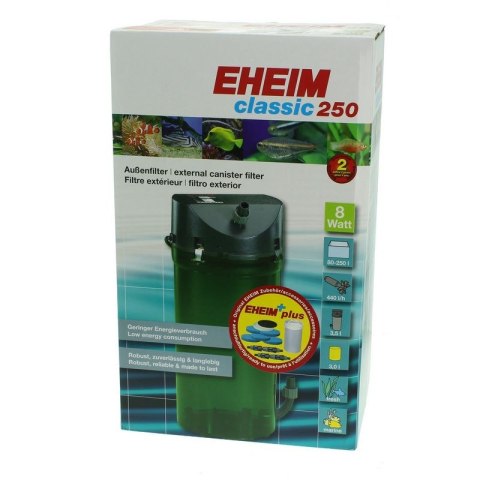 EHEIM filtr zewnętrzny classic 250 2213 plus (2213020) EHEIM filtr zewnętrzny classic 250 2213 plus (2213020)