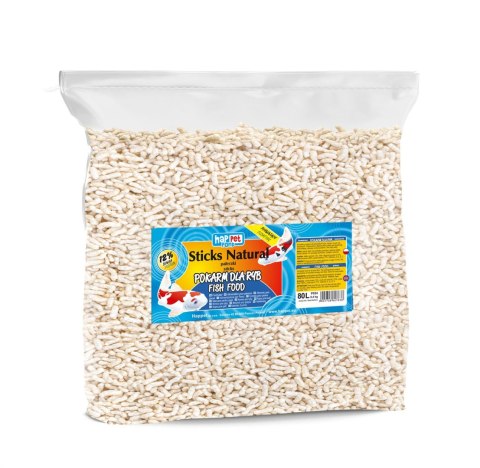 Pałeczki kolor naturalny Happet worek 15l Pałeczki kolor naturalny Happet worek 15l