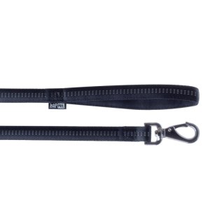 Smycz Soft Style czarny-odblask XL 2.5cm