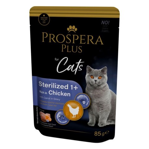 PROSPERA Plus Saszetka sterylizowany 1+, kurczak, marchew 85g (1513-10108)