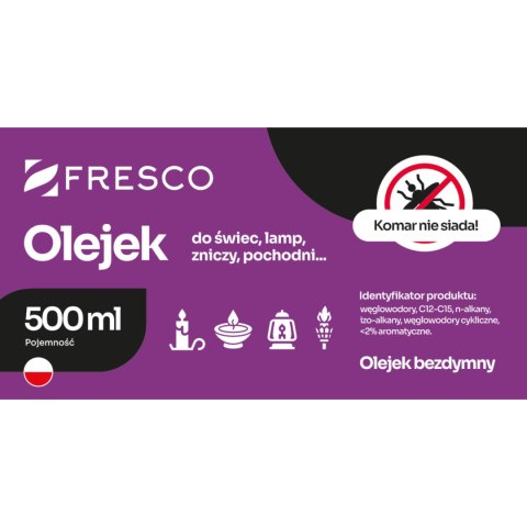 Paliwo olej do lamp, pochodni i świec 500ml ANTYKOMAR Paliwo olej do lamp, pochodni i świec 500ml ANTYKOMAR