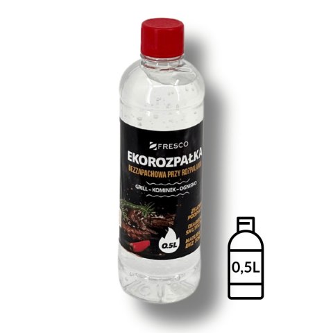 Żelowa eko-rozpałka 0,5L do grilla FRESCO bezzapachowa Żelowa eko-rozpałka 0,5L do grilla FRESCO bezzapachowa