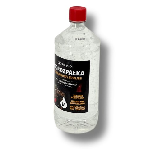 Żelowa eko-rozpałka 1,0L do grilla FRESCO bezzapachowa Żelowa eko-rozpałka 1,0L do grilla FRESCO bezzapachowa