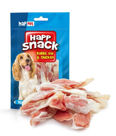 GP06 Uszy królicze z kurczakiem 70g GP06 Uszy królicze z kurczakiem 70g