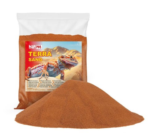 Piasek do terrarium Happet czerwony, 1kg Piasek do terrarium Happet czerwony, 1kg