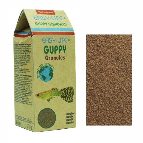 Easy-Life guppy granules 250 ml, pokarm dla ryb (ELP0250) Easy-Life guppy granules 250 ml, pokarm dla ryb (ELP0250)