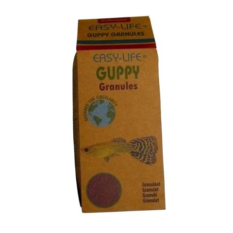 Easy-Life guppy granules 250 ml, pokarm dla ryb (ELP0250) Easy-Life guppy granules 250 ml, pokarm dla ryb (ELP0250)