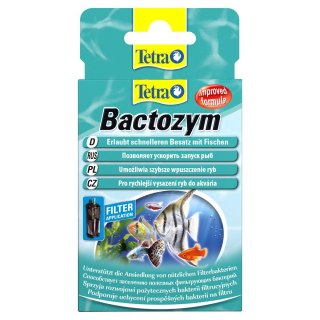 TETRA Bactozym 10 Kps. szczepy bakterii do filtra,szybka aktywacja akwarium (T140257)