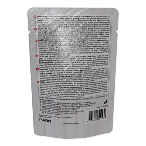 ONTARIO Cat Soup Chicken with vegetables opak. 12x40g (213-31310)