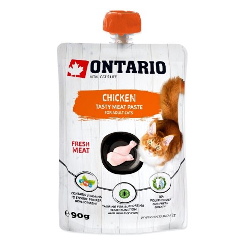 ONTARIO Chicken Fresh Meat Paste opak. 8x90g (213-523131)