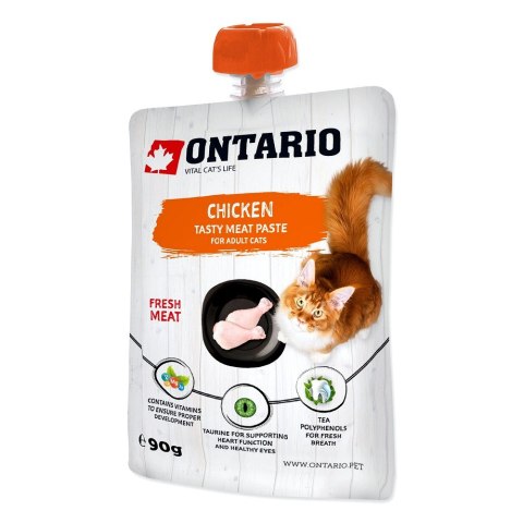 ONTARIO Chicken Fresh Meat Paste opak. 8x90g (213-523131)