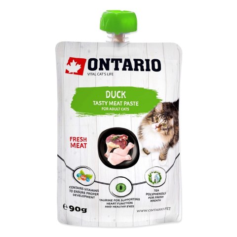ONTARIO Duck Fresh Meat Paste opak. 8x90g (213-529131)