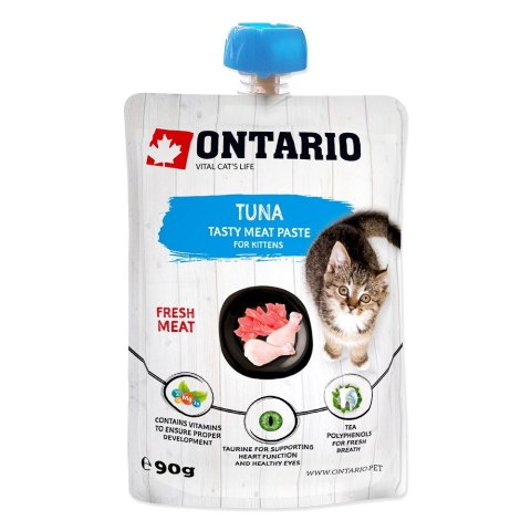 ONTARIO Kitten Tuna Fresh Meat Paste opak. 8x90g (213-527081)