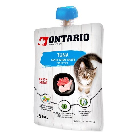 ONTARIO Kitten Tuna Fresh Meat Paste opak. 8x90g (213-527081)
