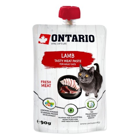 ONTARIO Lamb Fresh Meat Paste opak. 8x90g (213-526131)