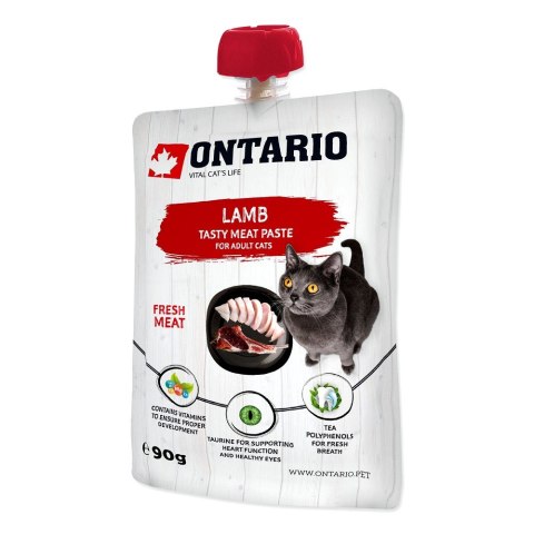ONTARIO Lamb Fresh Meat Paste opak. 8x90g (213-526131)