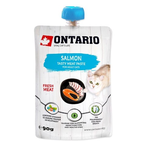 ONTARIO Salmon Fresh Meat Paste opak. 8x90g (213-527131)