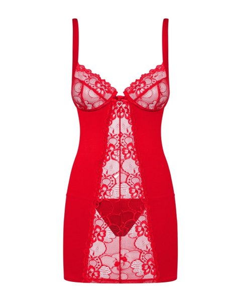 Koszulka Heartina Chemise Czerwona + stringi GRATIS! Koszulka Heartina Chemise Czerwona + stringi GRATIS!