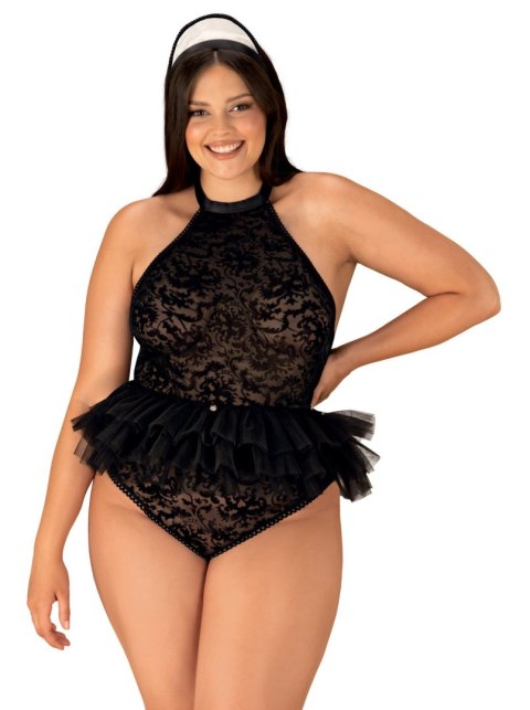 Body Frilles Czarne - zestaw 3-częściowy Body Frilles Czarne - zestaw 3-częściowy