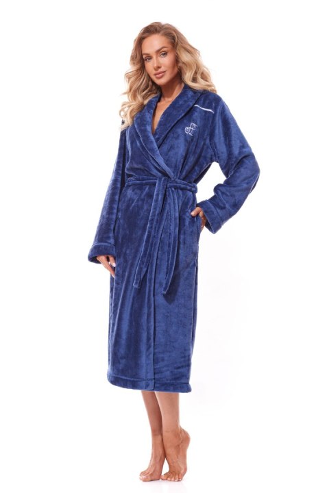 Szlafrok Lux Long 2312 Navy Szlafrok Lux Long 2312 Navy