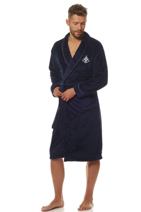Szlafrok Marine 2114 Dark Blue Szlafrok Marine 2114 Dark Blue