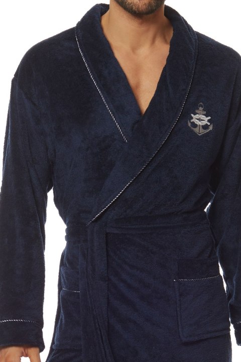 Szlafrok Marine 2114 Dark Blue Szlafrok Marine 2114 Dark Blue