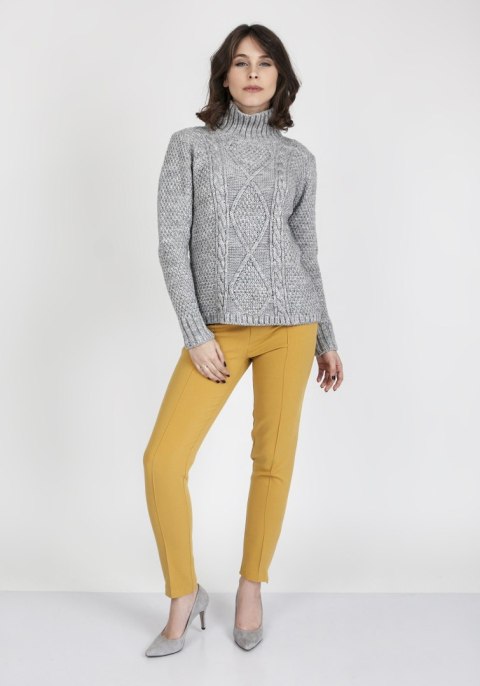 Sweter Estelle SWE 121 Szary Sweter Estelle SWE 121 Szary