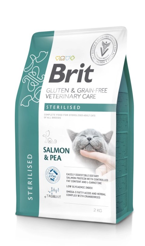 Brit GF Veterinary Diets Cat Sterilised 2kg Brit GF Veterinary Diets Cat Sterilised 2kg