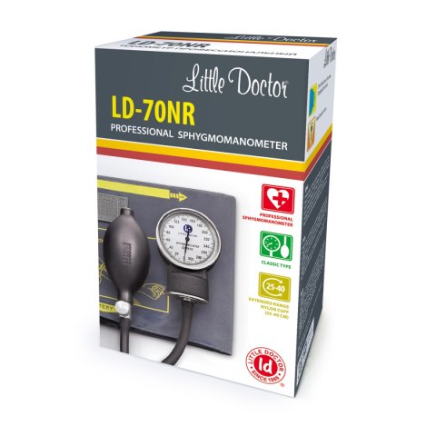 LD-70NR Ciśnieniomierz mechaniczny+mankiet (25-40cm bez relingu)