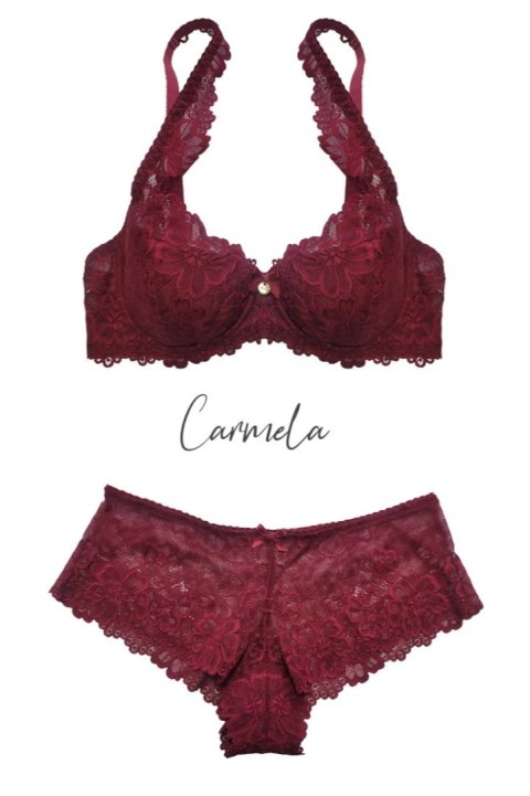 BIUSTONOSZ CARMELA M-053/22 BURGUND MAT BIUSTONOSZ CARMELA M-053/22 BURGUND MAT