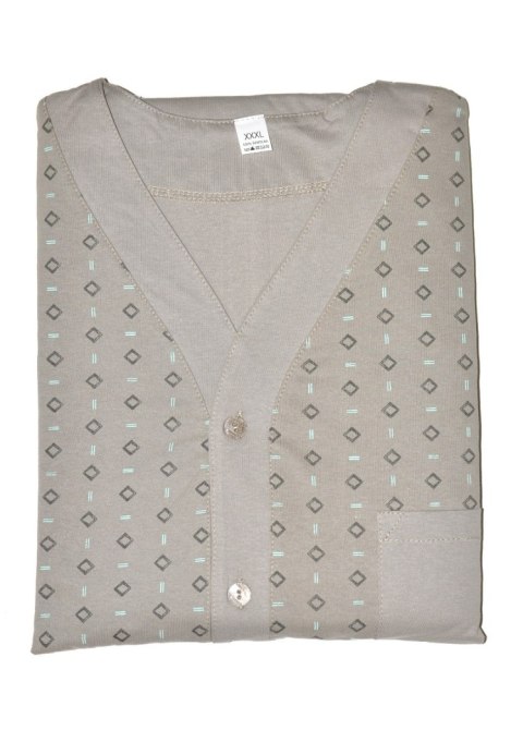 PIŻAMA MĘSKA ROZPINANA DR R.4XL-5XL GUCIO PIŻAMA MĘSKA ROZPINANA DR R.4XL-5XL GUCIO