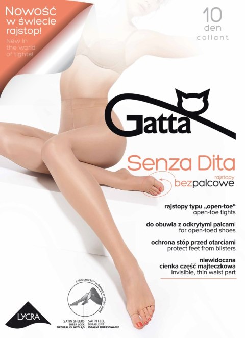 RAJSTOPY SENZA DITA 10 DEN GATTA RAJSTOPY SENZA DITA 10 DEN GATTA