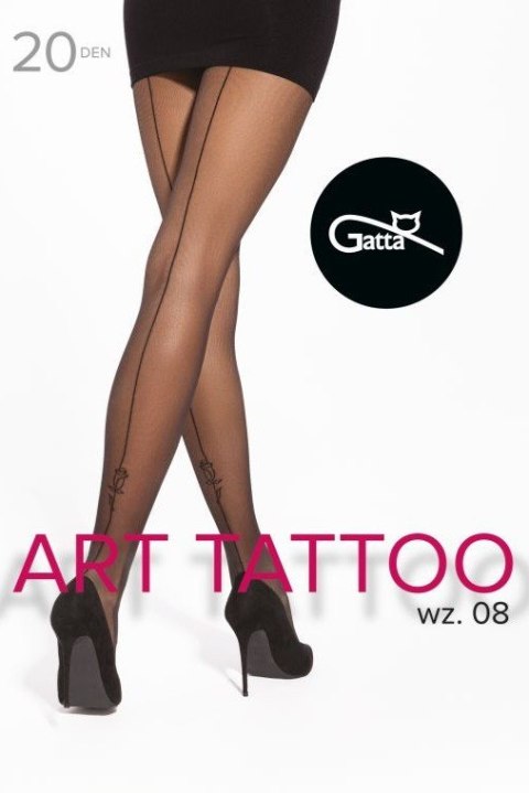 RAJSTOPY ART TATTOO 20 DEN W.08 GATTA