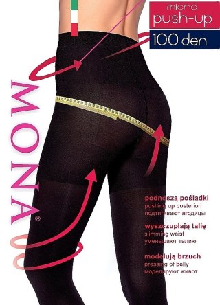 RAJSTOPY MICRO PUSH UP 100 DEN R.5 MONA
