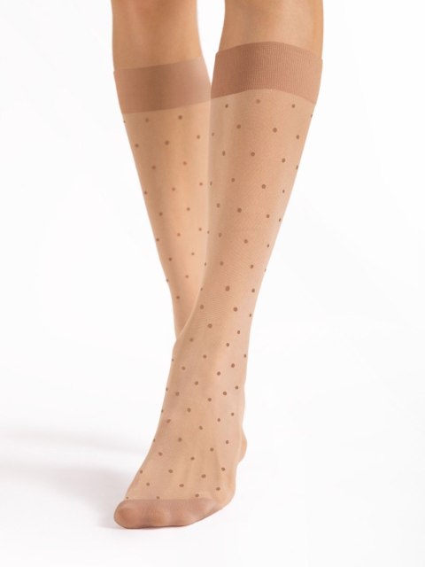 PODKOLANÓWKI DOTS MASSAGE 20 DEN FIORE