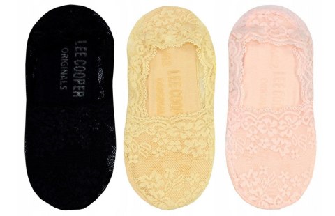 BALERINKI LEE COOPER KORONKA 3-PAK EVERLAST/KAPPA/LEE