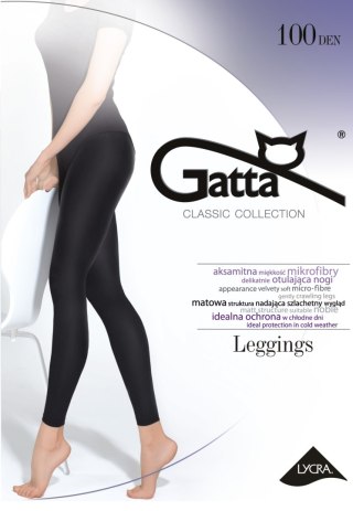 LEGGINSY MICROFIBRA 100 DEN R.5 GATTA