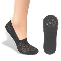 MOKASYNY Z KORONKI ABS 1098 REBEKA MOKASYNY Z KORONKI ABS 1098 REBEKA