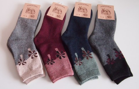 SKARPETY DAMSKIE ANGORA 009 WIK