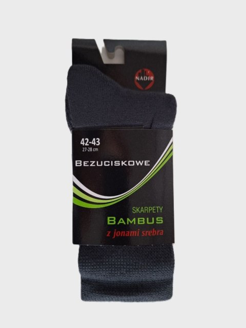 SKARPETY BEZUCISKOWE FROTTE BAMBUS M+ NADIR