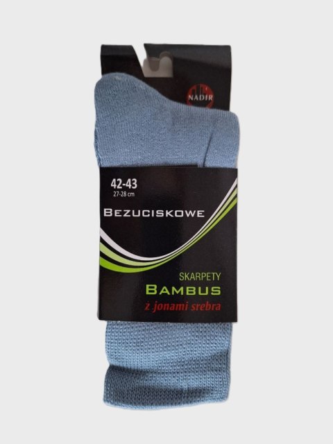 SKARPETY BEZUCISKOWE FROTTE BAMBUS M+ NADIR