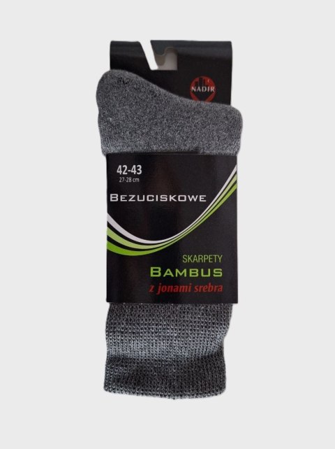 SKARPETY BEZUCISKOWE FROTTE BAMBUS M+ NADIR