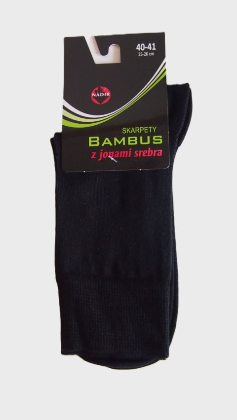 SKARPETY MĘSKIE BAMBUS AG+ NADIR