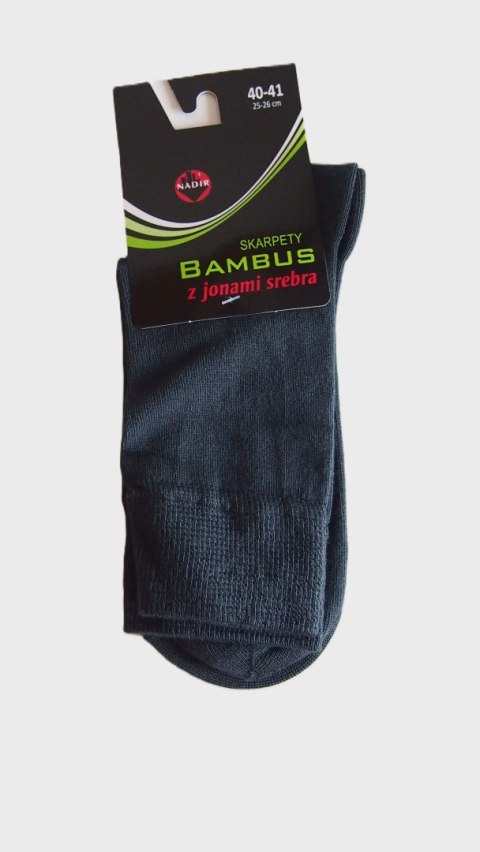 SKARPETY MĘSKIE BAMBUS AG+ NADIR