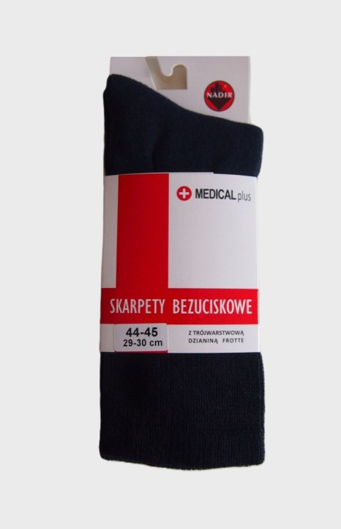 SKARPETY BEZUCISKOWE FROTTE M+ NADIR