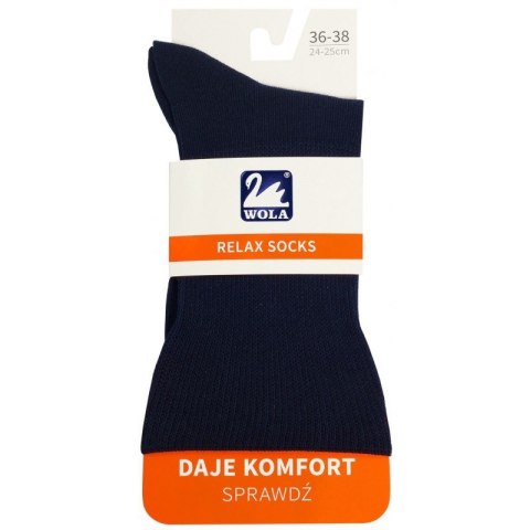 SKARPETY BEZUCISKOWE RELAX COTTON WOLA / GATTA
