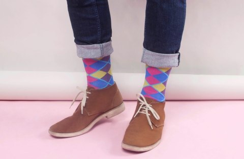 SKARPETY MĘSKIE BAMBUS WZÓR REGINA SOCKS