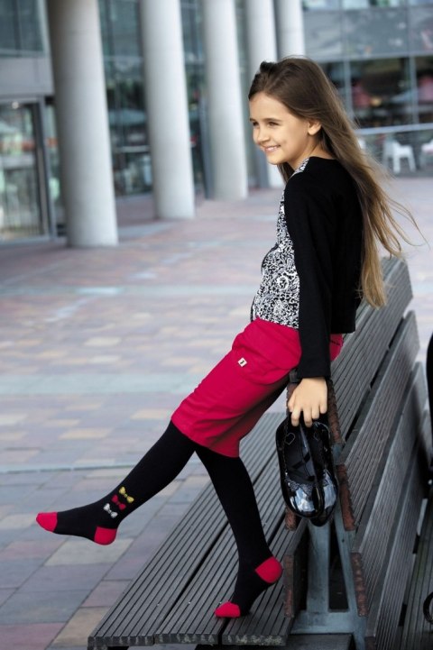 RAJSTOPY COTTOLINE TEEN WZÓR GATTA RAJSTOPY COTTOLINE TEEN WZÓR GATTA